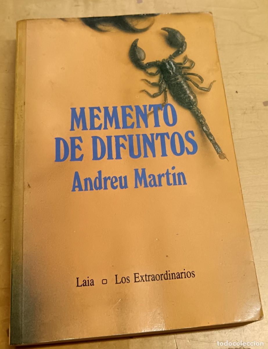 Libros: Memento de difuntos - MART&Iacute;N, ANDREU - Foto 1