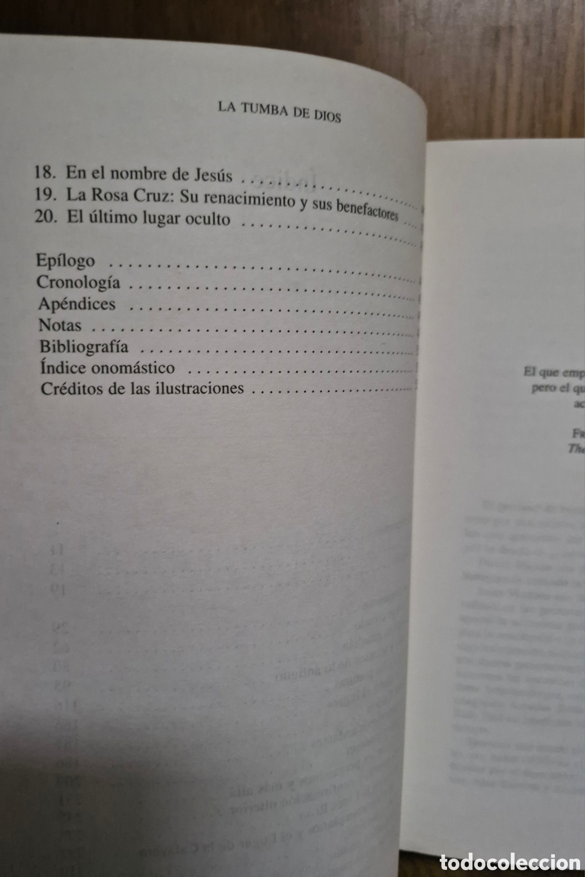 Libros: LA TUMBA DE DIOS - Richard Andrews/ Paul Schellenberger - Foto 5