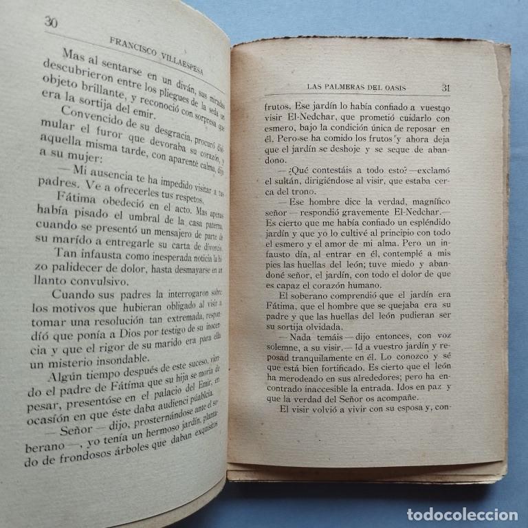 Libros: Las Palmeras del Oasis. Novela. - Villaespesa, Francisco. - Foto 4