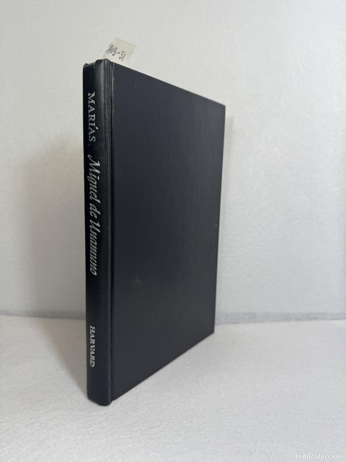 Libros: MAR&Iacute;AS, Juli&aacute;n: - Miguel de Unamuno. - Foto 1