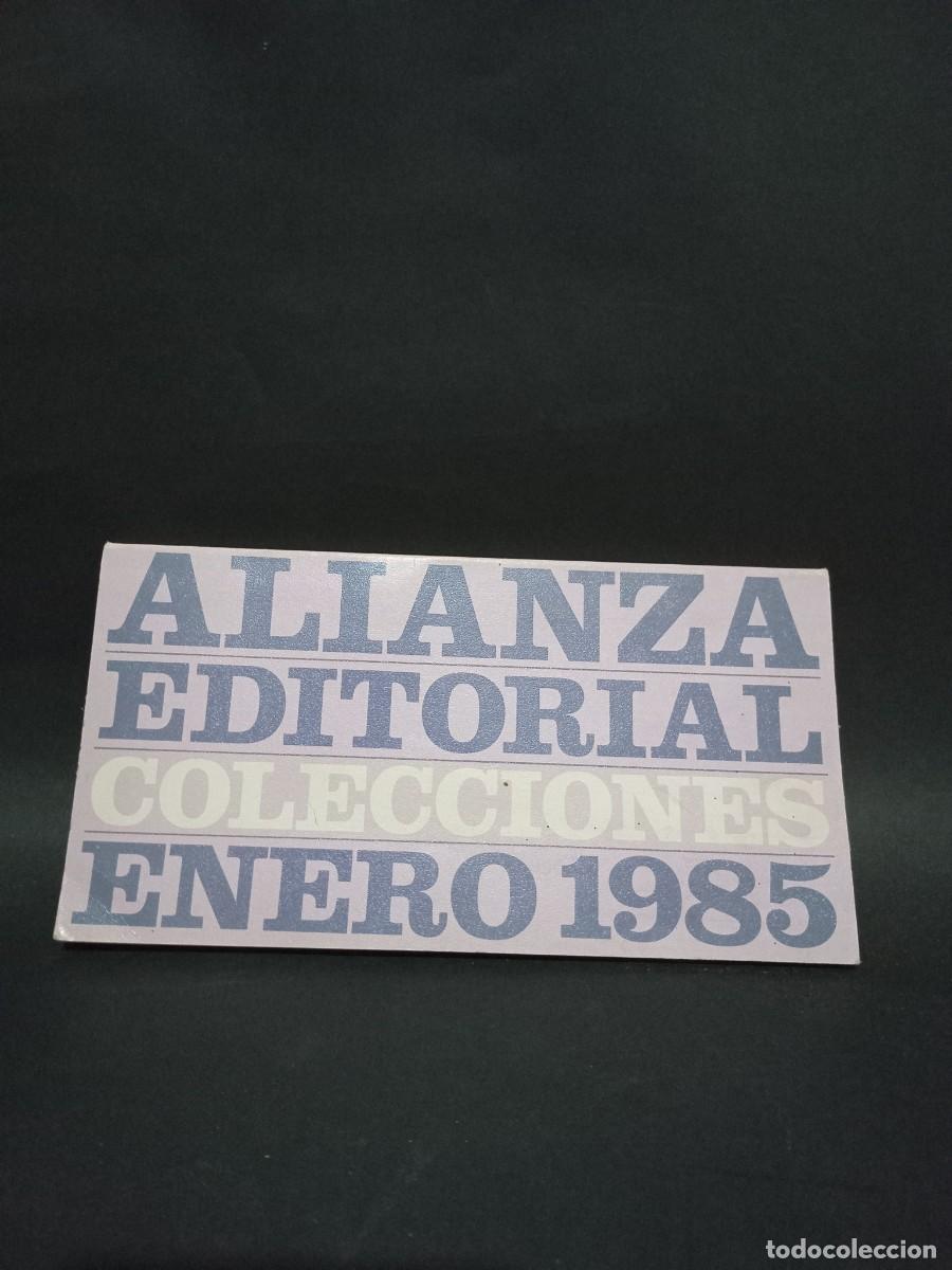 Libros: ALIANZA - COLECCIONES - 1985 - Foto 1