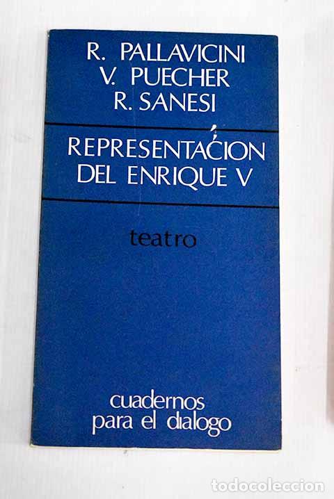 Libros: Representaci&oacute;n del Enrique V.- Shakespeare, William - Foto 1