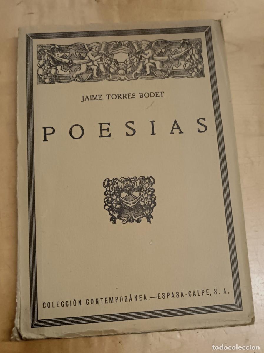 Libros: Poes&iacute;as - TORRES BODET, JAIME - Foto 1