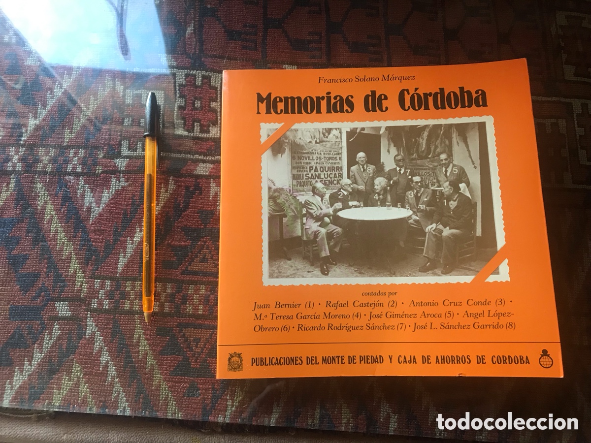 Libros: Memorias de Cordoba. Francisco Solano M&aacute;rquez - Foto 1