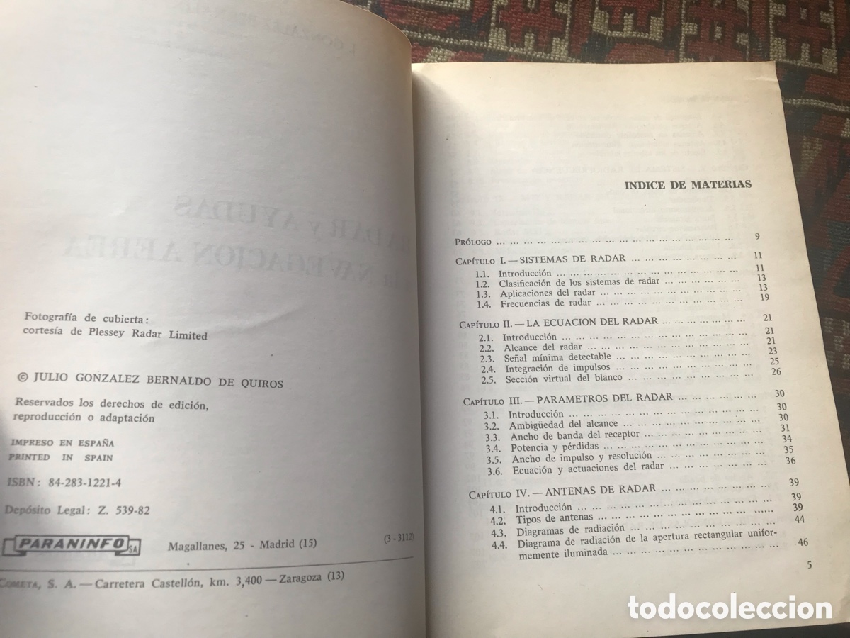 Libros: Radar y ayudas a la navegaci&oacute;n a&eacute;rea. Paraninfo - Foto 4