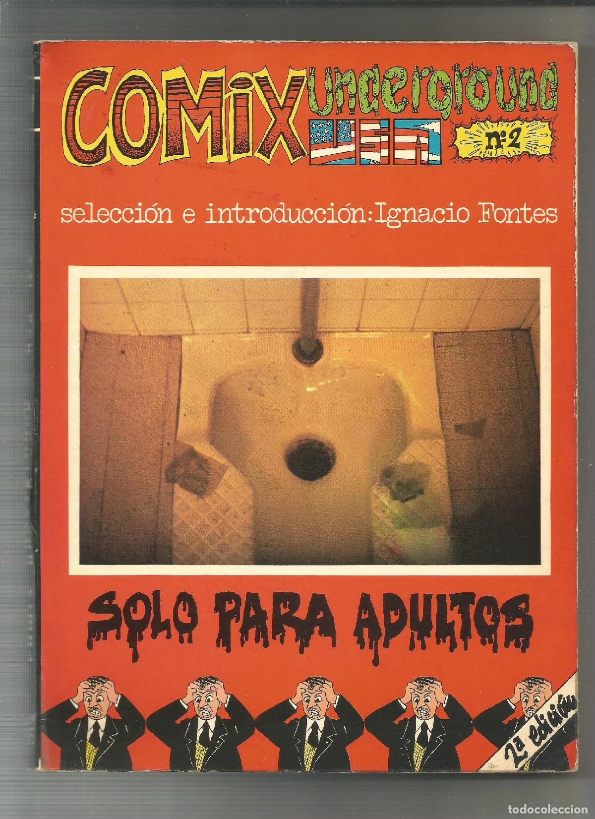 Libros: Comix underground USA n&ordm; 2. - FONTES, Ignacio (Selecci&oacute;n e introducci&oacute;n): - Foto 1