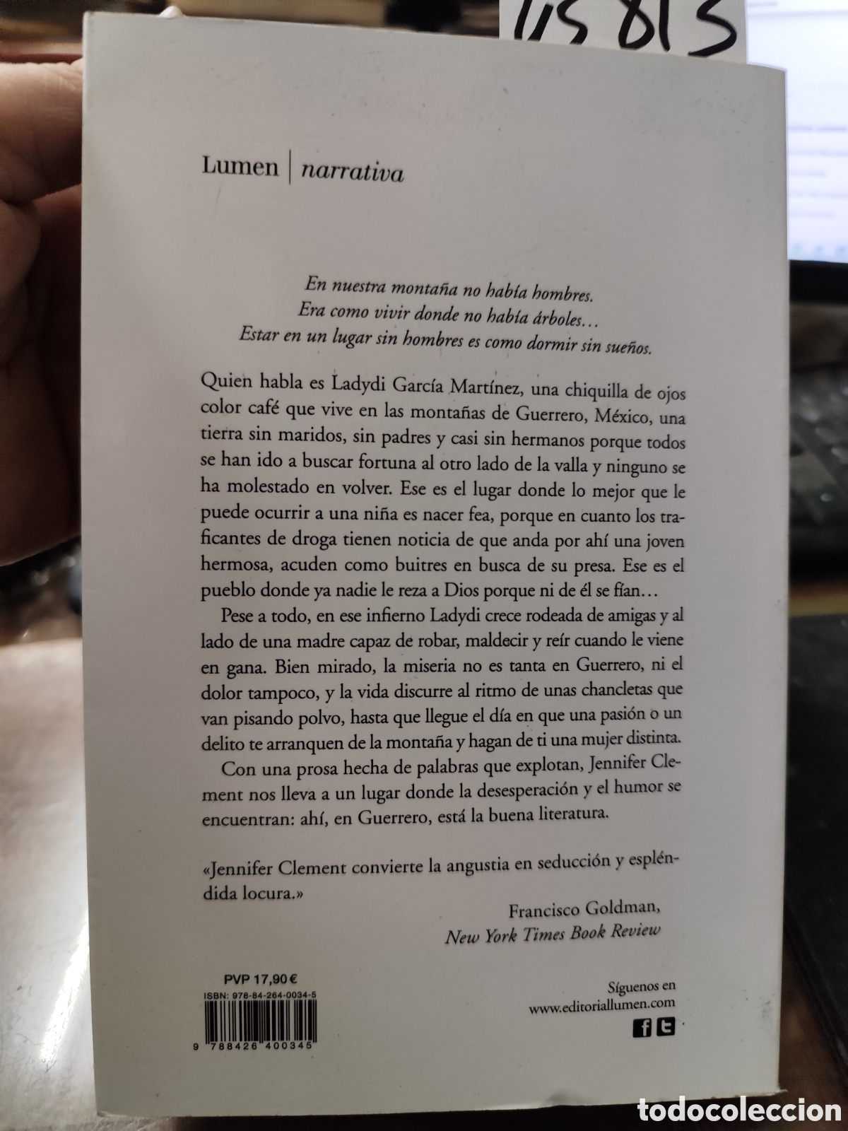 Libros: LADYDI. 1&ordf; Edici&oacute;n. Lumen - CLEMENT,Jennifer - Foto 2