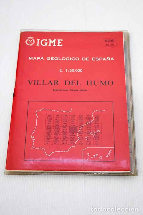 Libros: Mapa geologico de Espa&ntilde;a: Villar del Humo - Foto 1