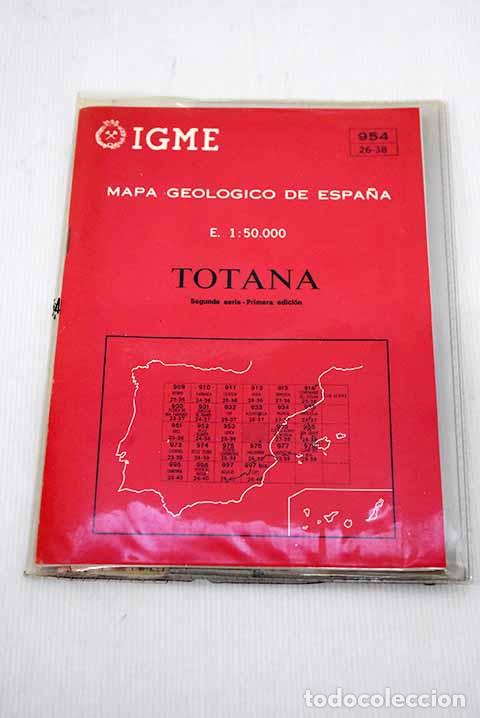 Libros: Mapa geologico de Espa&ntilde;a: Totana - Foto 1