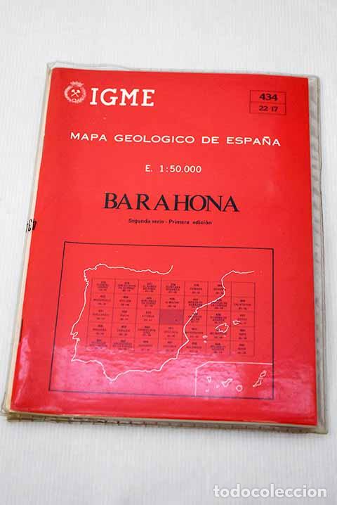 Libros: Mapa geologico de Espa&ntilde;a: Barahona - Foto 1