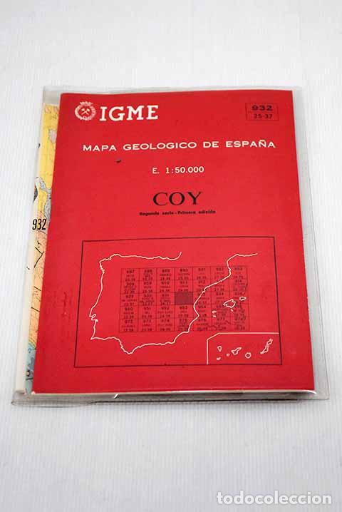 Libros: Mapa geologico de Espa&ntilde;a: Coy - Foto 1