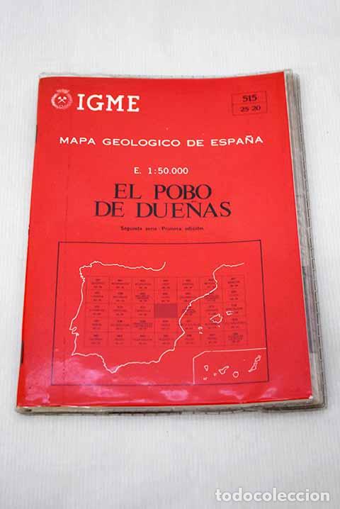 Libros: Mapa geologico de Espa&ntilde;a: El Pobo de Due&ntilde;as - Foto 1