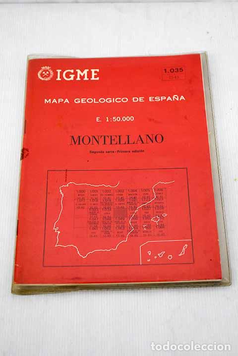 Libros: Mapa geologico de Espa&ntilde;a: Montellano - Foto 1