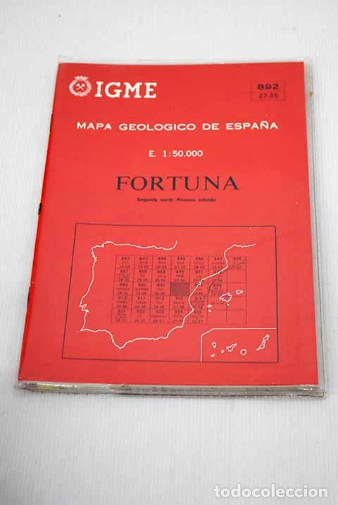 Libros: Mapa geologico de Espa&ntilde;a: Fortuna - Foto 1