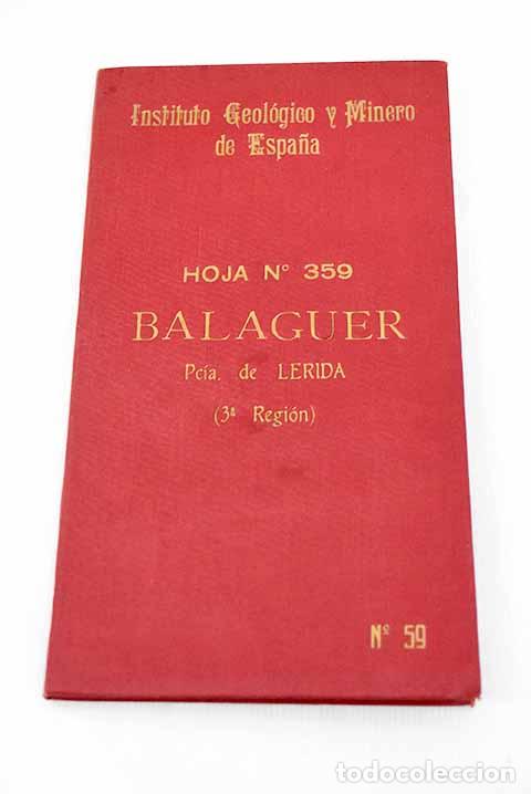 Libros: Hoja N&ordm; 359. Balaguer - Foto 1