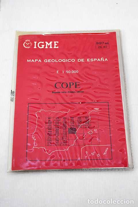 Libros: Mapa geologico de Espa&ntilde;a: Cope - Foto 1