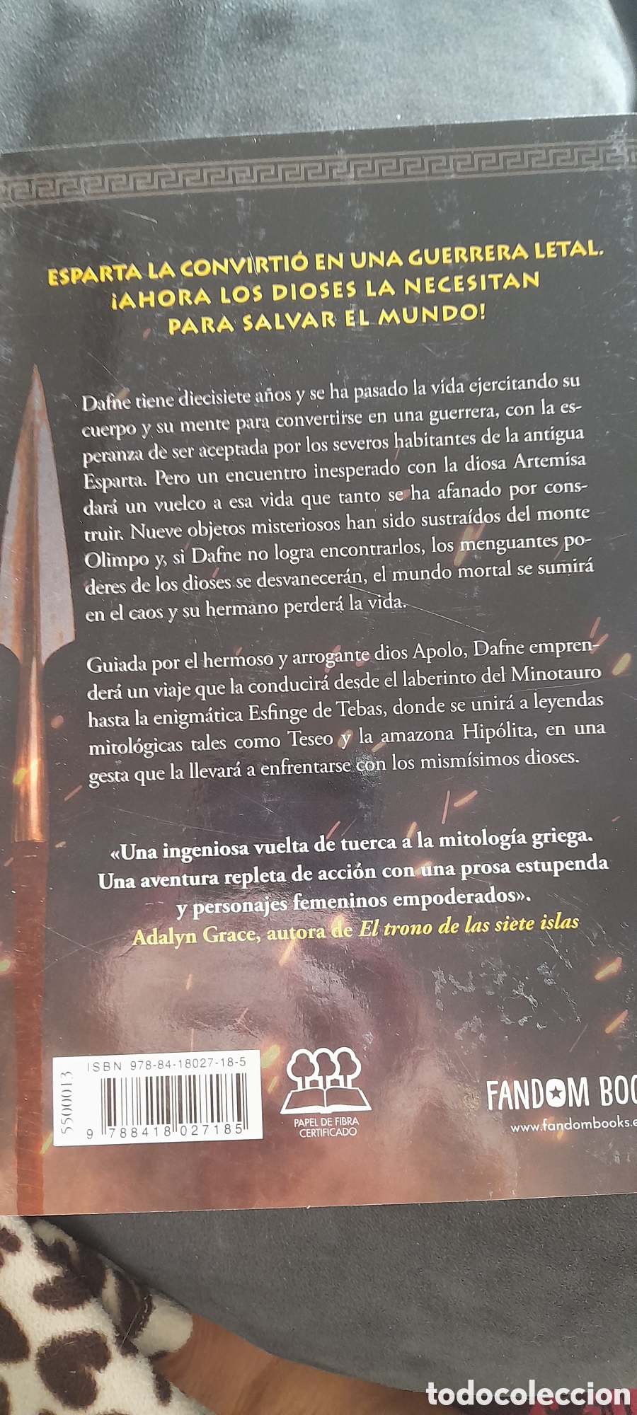 Libros: Hija de Esparta. Claire M. Andrews - Foto 2