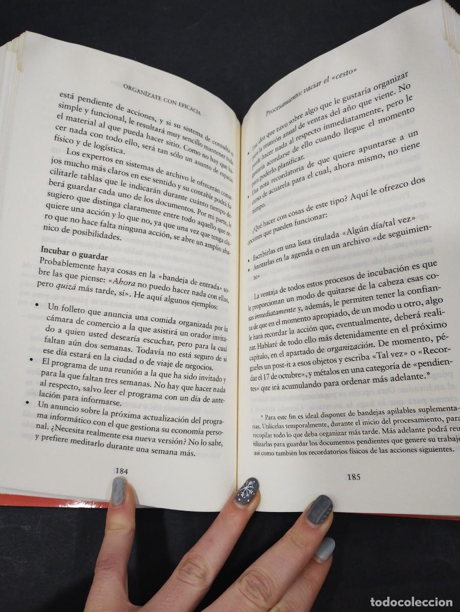 Libros: ORGAN&Iacute;ZATE CON EFICACIA - ALLEN, DAVID - Foto 4