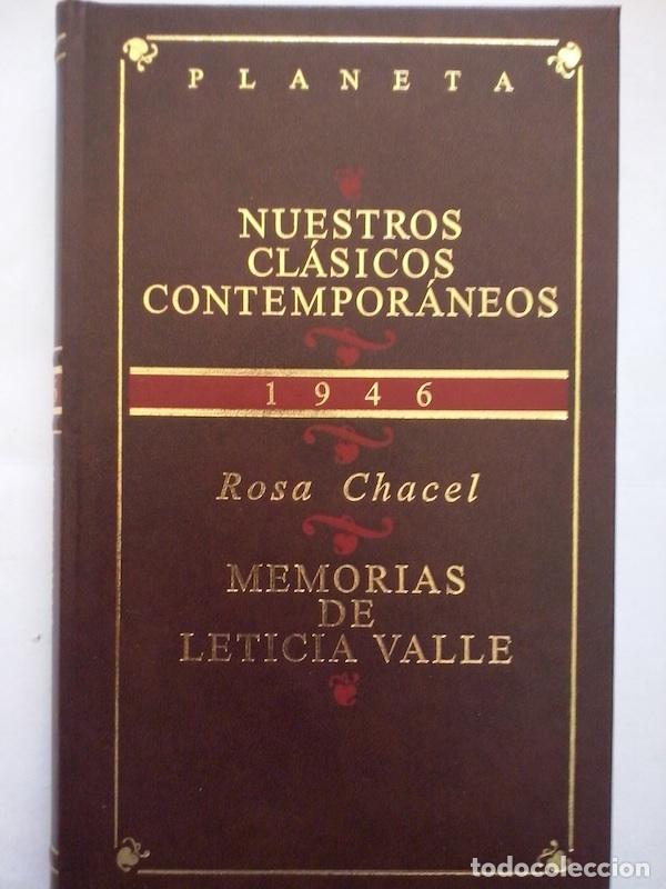 Libros: Memorias de Leticia Valle - Rosa Chacel - Foto 1