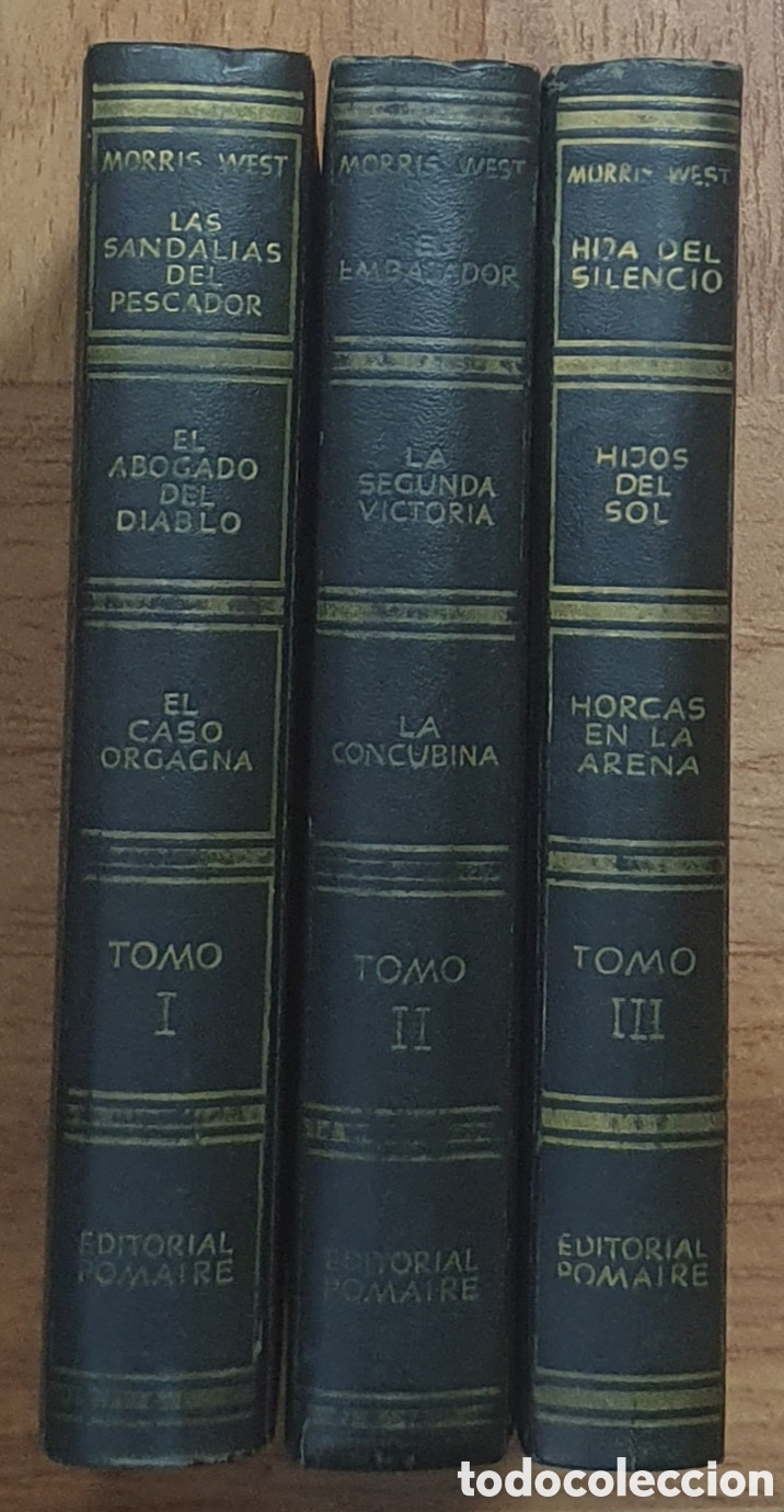 Libros: Obras Completas � 3 Tomos � Pomaire - Morris West - Foto 1