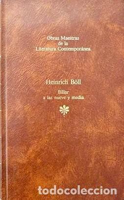 Libros: BILLAR A LAS NUEVE Y MEDIA - HEINRICH BOLL - Foto 1