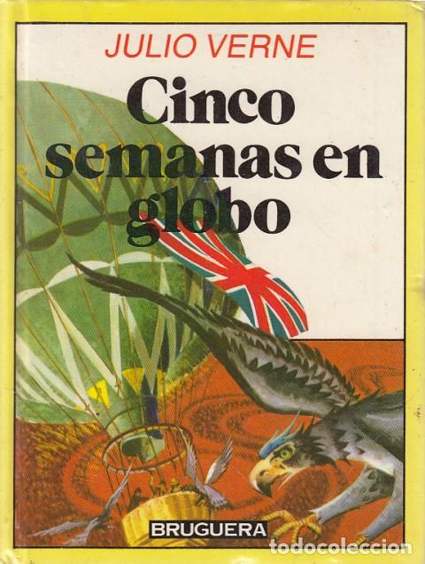 Libros: CINCO SEMANAS EN GLOBO - VERNE, JULIO - Foto 1