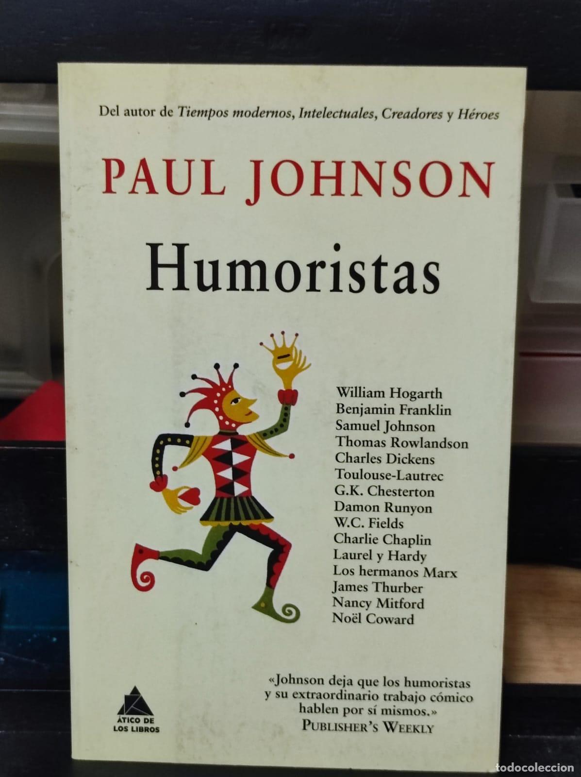 Libros: HUMORISTAS - Paul Johnson (IB10192AM) - Foto 1