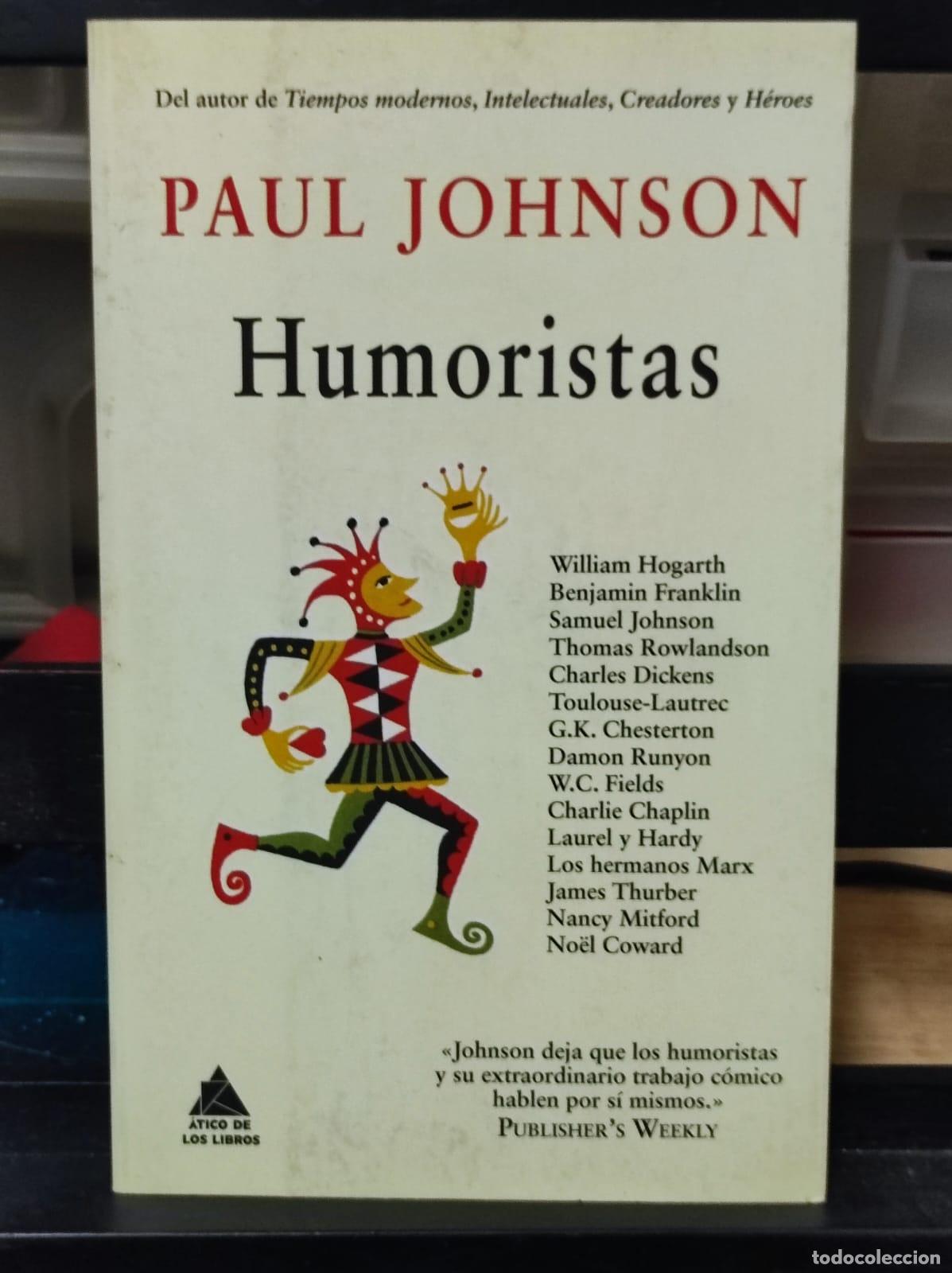 Libros: HUMORISTAS - Paul Johnson (IB10193AM) - Foto 1