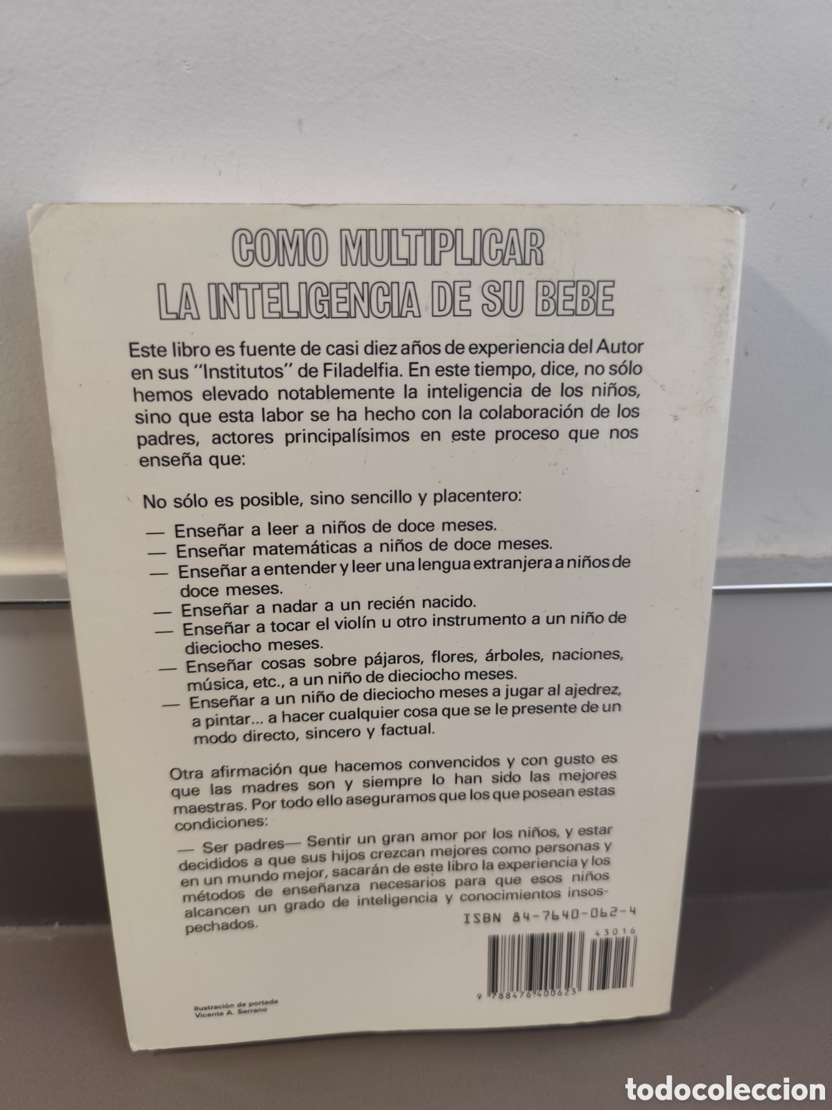 Libros: COMO MULTIPLICAR LA INTELIGENCIA DE SU BEBE, GLENN DOMAN - Foto 2