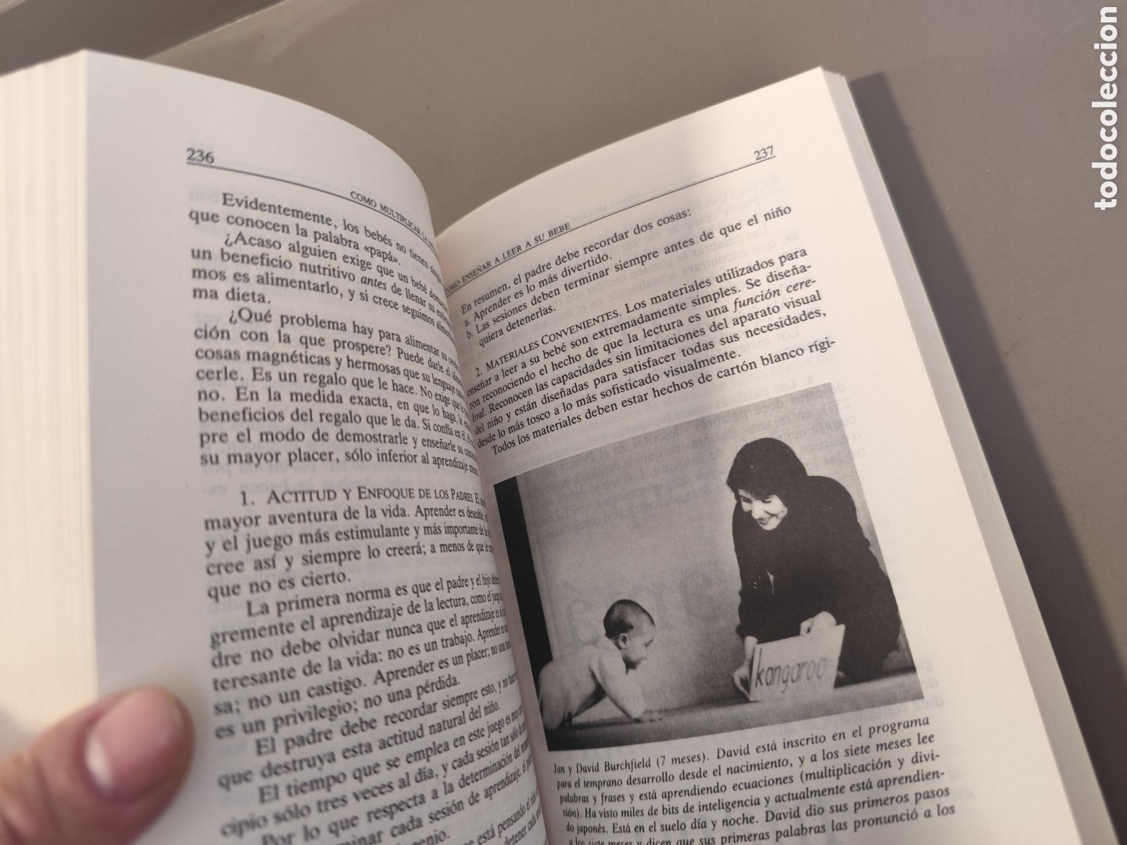 Libros: COMO MULTIPLICAR LA INTELIGENCIA DE SU BEBE, GLENN DOMAN - Foto 6