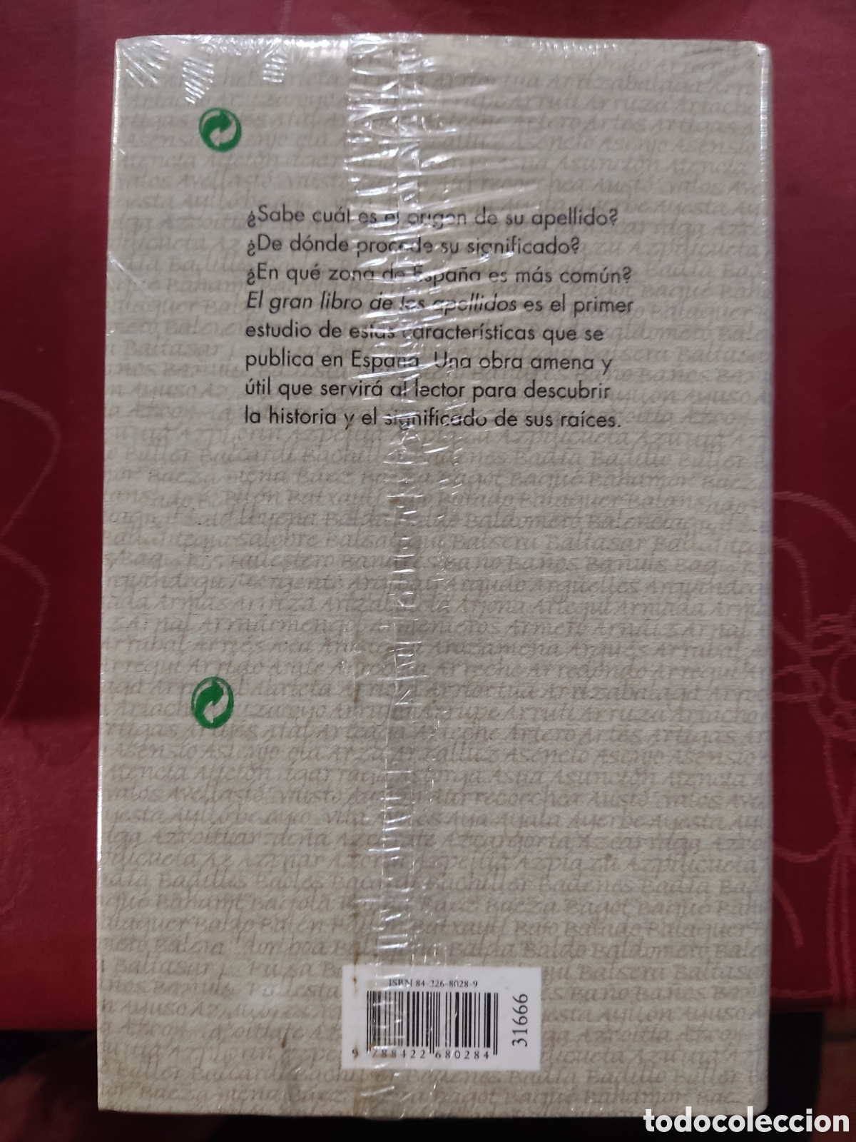 Libros: El Gran libro de los apellidos - Foto 2