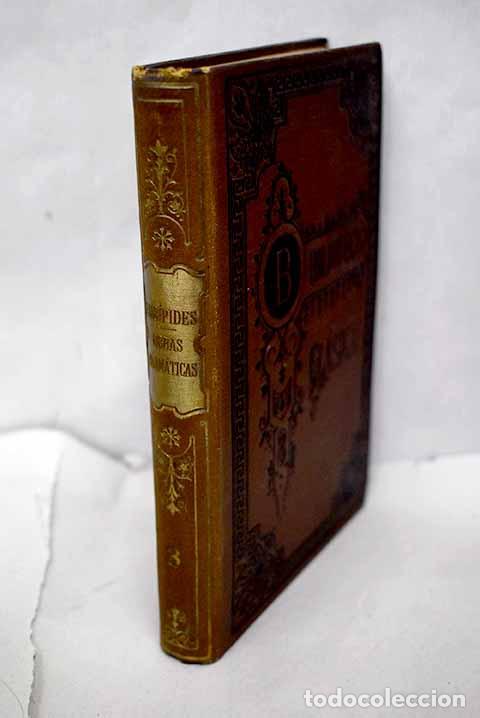 Libros: Obras dram&aacute;ticas, tomo III.- Eur&iacute;pides - Foto 1