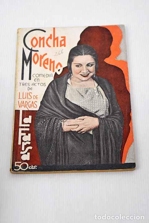 Libros: Concha Moreno: comedia en tres actos, en prosa, original.- Vargas, Luis de - Foto 1