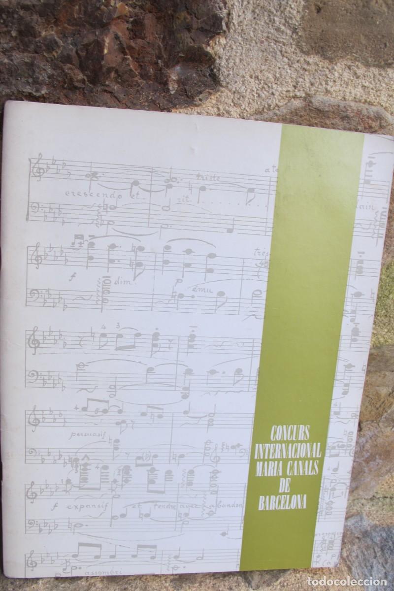 B&uuml;cher: XXVIII CONCURS INTERNACIONAL D'EXECUCIO MUSICAL MARIA CANALS DE BARCELONA PIANO PERCUSSIO