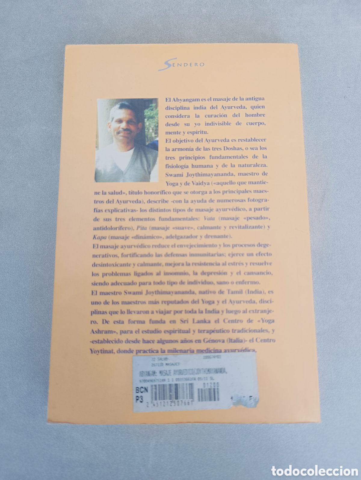 Libros: Abyangam. Masaje Ayurv&eacute;dico. Swami Joythimayananda. - Foto 2