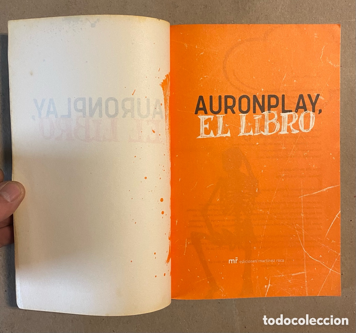Libros: AURONPLAY, EL LIBRO. EDICIONES MART&Iacute;NEZ ROCA 2016. - Foto 2