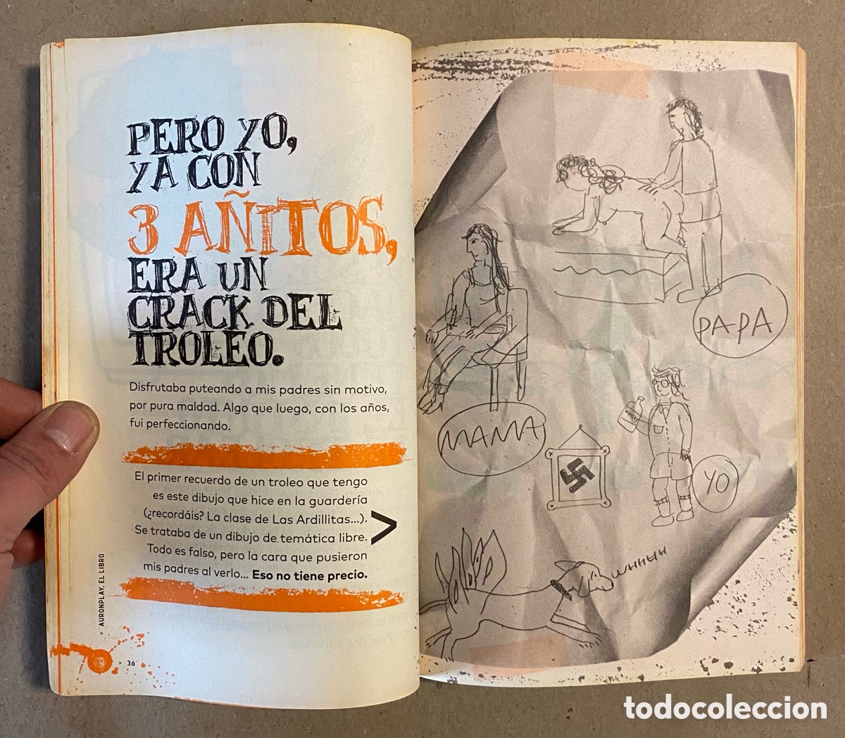 Libros: AURONPLAY, EL LIBRO. EDICIONES MART&Iacute;NEZ ROCA 2016. - Foto 3