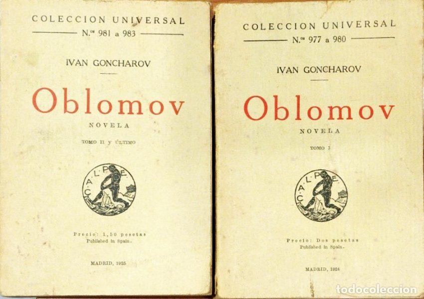 Libros: Oblomov ( 2 Tomos ) - GONCHAROV, IVAN - Foto 1