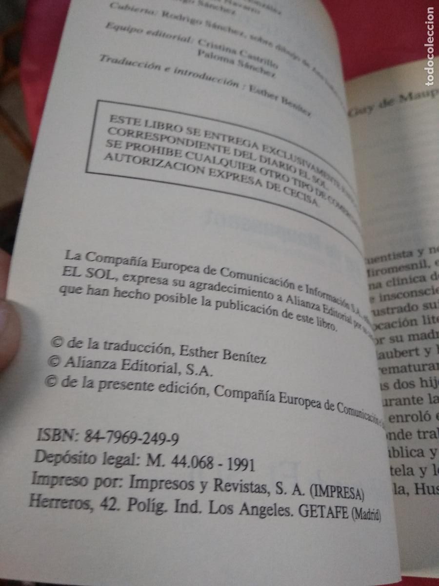 Libros: Magnetismo Guy de Maupassant L.12229-545 - Foto 2