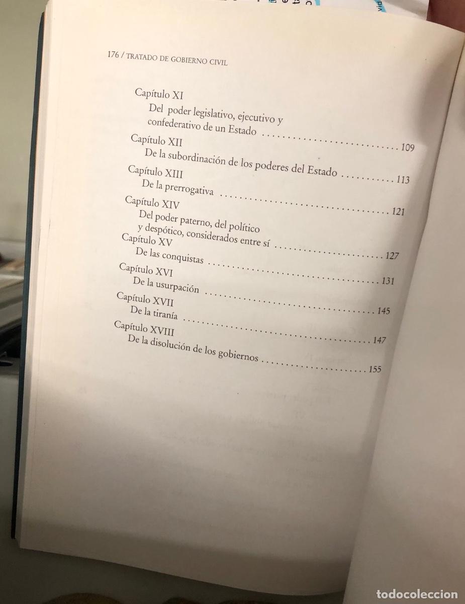 Libros: Tratado del gobierno civil - Locke, John - Foto 3