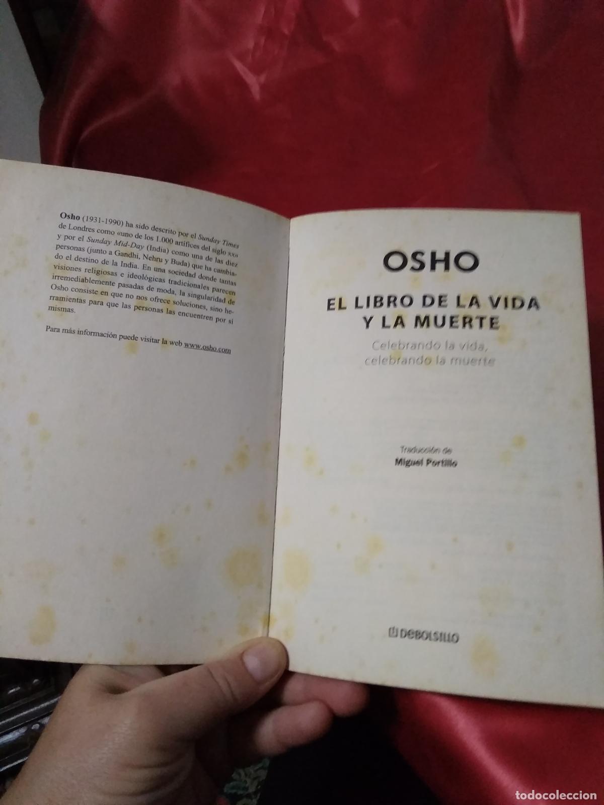 Libros: Osho El libro de la vida y la muerte L.7539-1435 - Foto 5