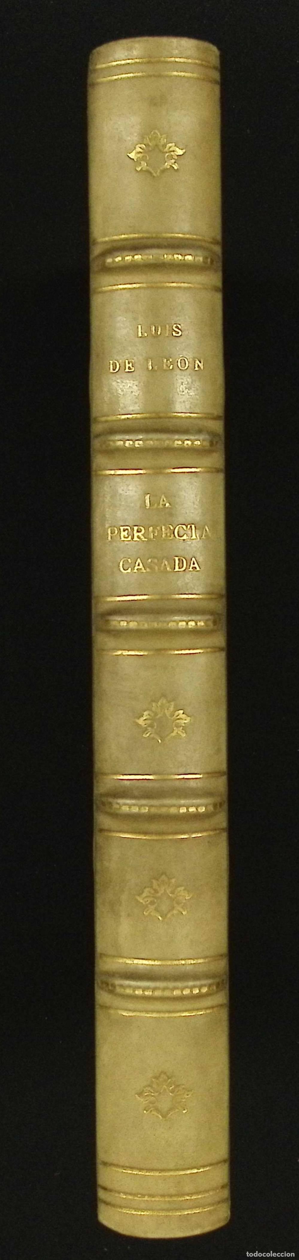 Libros: LA PERFECTA CASADA. - LE&Oacute;N, Fray Luis de. - Foto 4