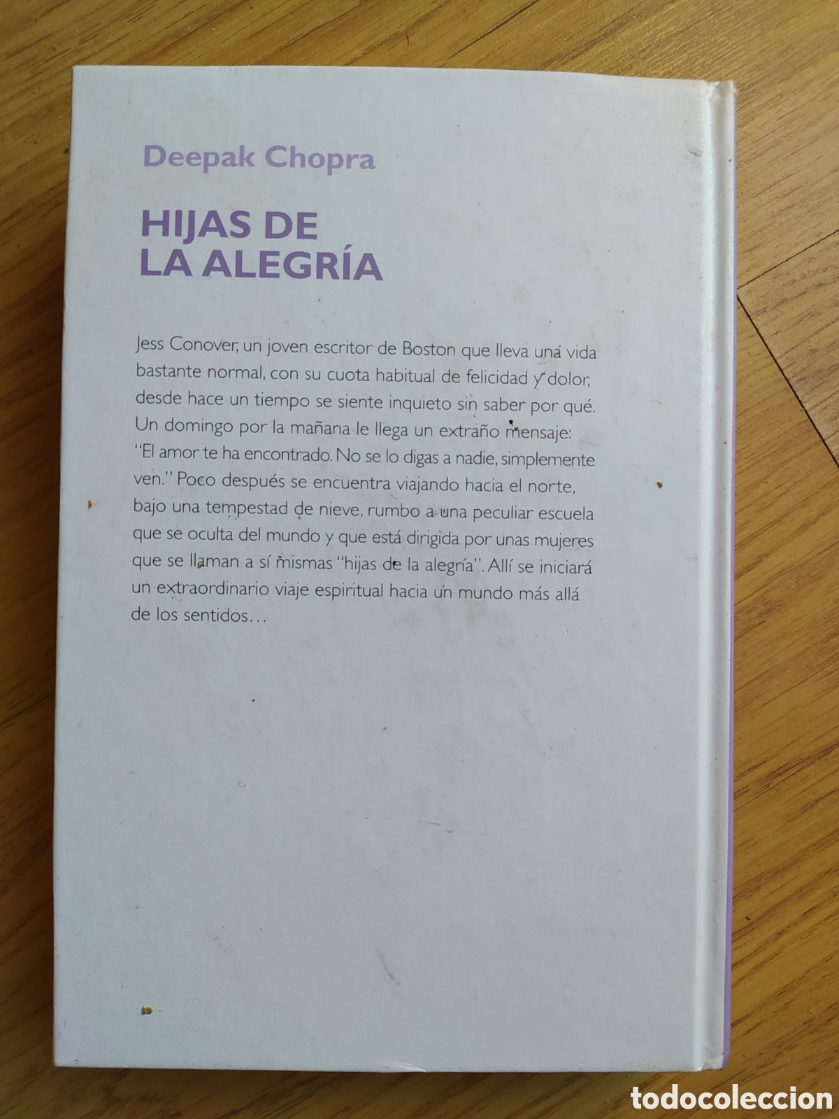 Libros: HIJAS DE LA ALEGRIA, DEEPAK CHOPRA TAPA DURA - Foto 2