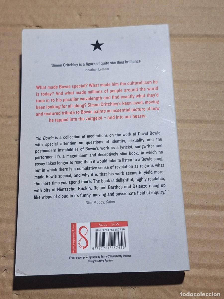 Libros: On Bowie Simon Critchley - Foto 3