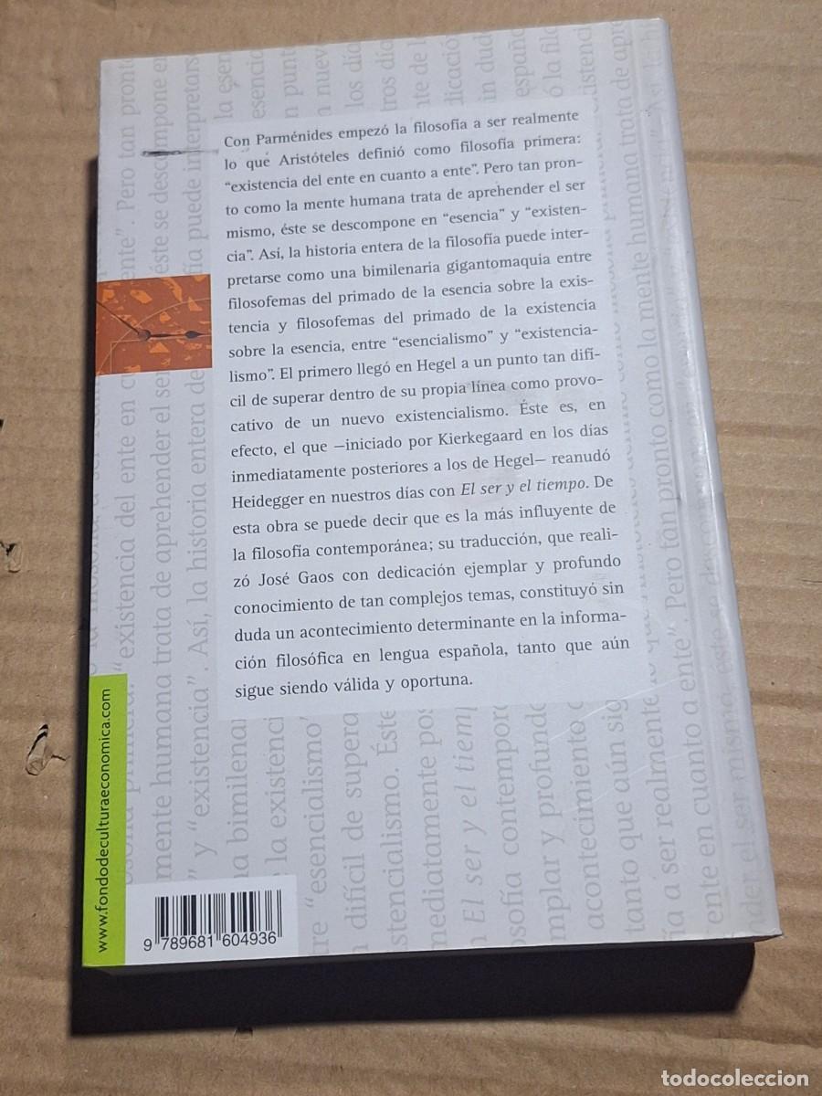 Libros: El ser y el tiempo - Martin Heidegger - Foto 3