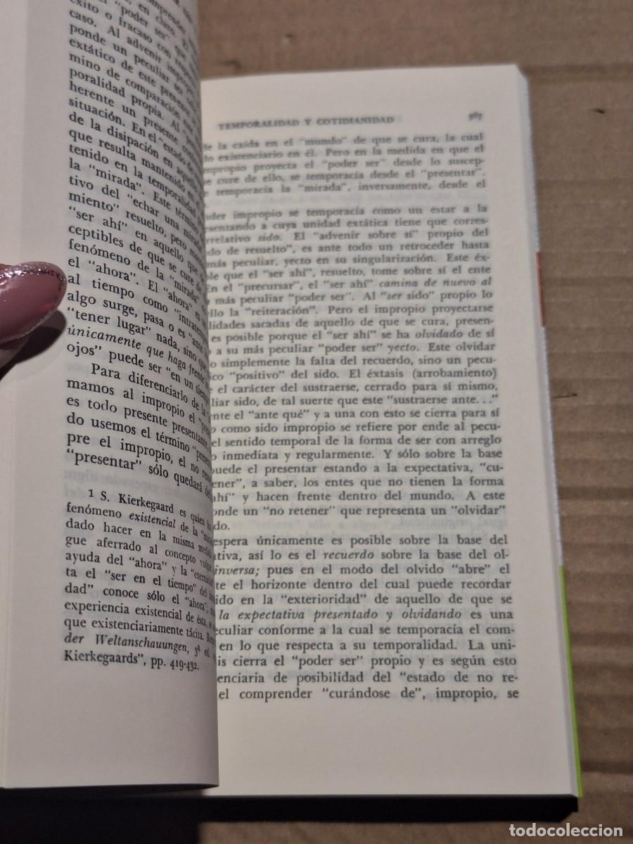 Libros: El ser y el tiempo - Martin Heidegger - Foto 4