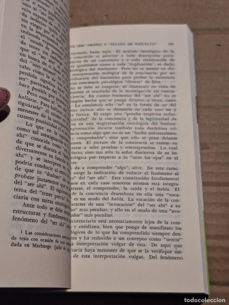 Libros: El ser y el tiempo - Martin Heidegger - Foto 5