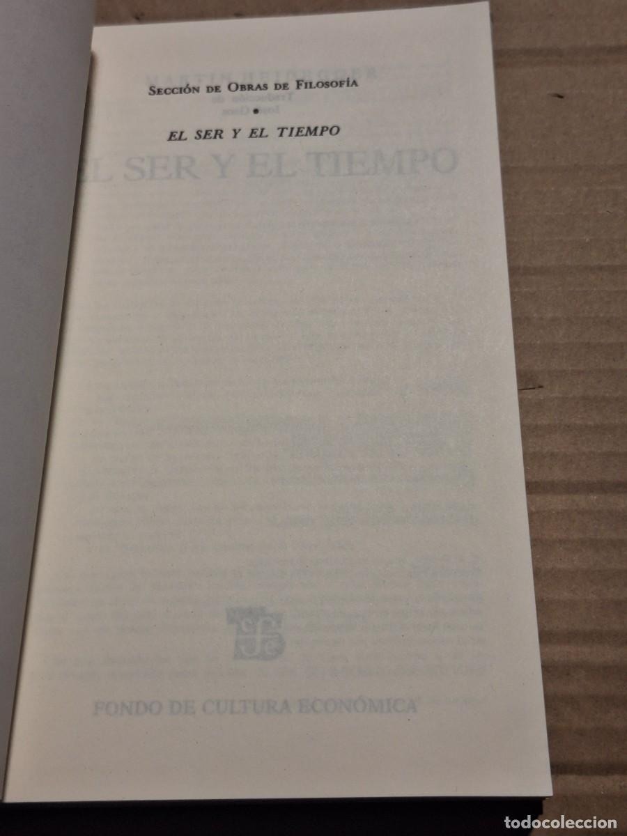 Libros: El ser y el tiempo - Martin Heidegger - Foto 9
