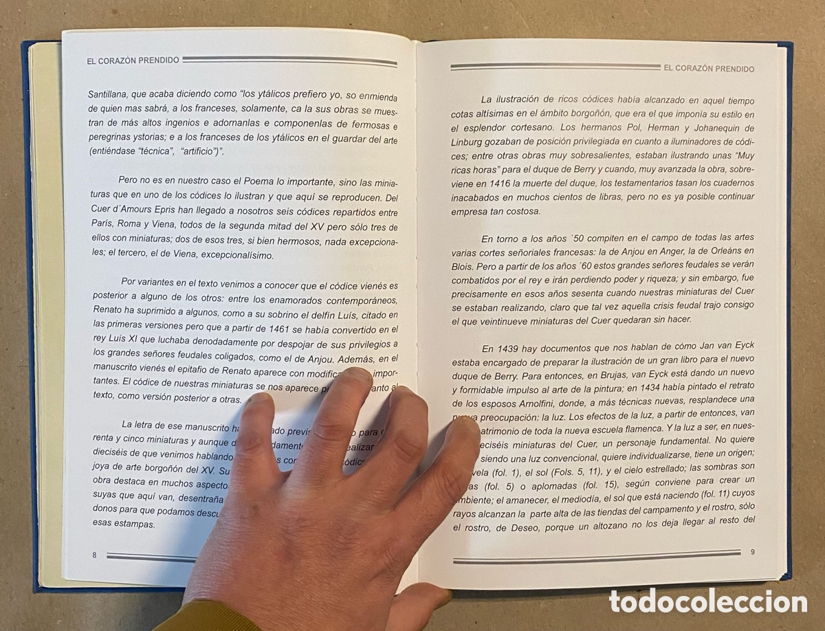 Libros: EL LIBRO DEL CORAZ&Oacute;N ENAMORADO - PRENDIDO. REPRODUCCI&Oacute;N FACS&Iacute;MIL DEL C&Oacute;DEX VINDOBONESIS - Foto 9
