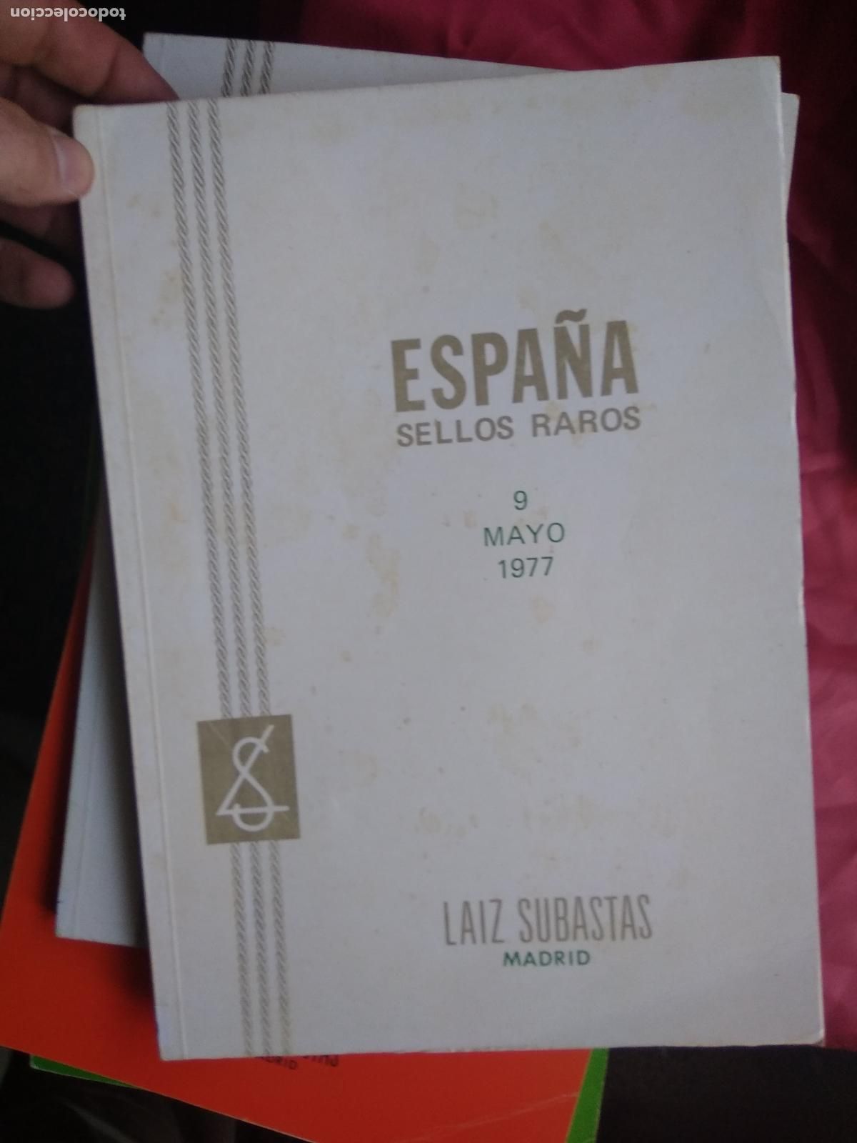 Livros em segunda m&atilde;o: Espa&ntilde;a sellos raros 9 Mayo 1977 Q.324